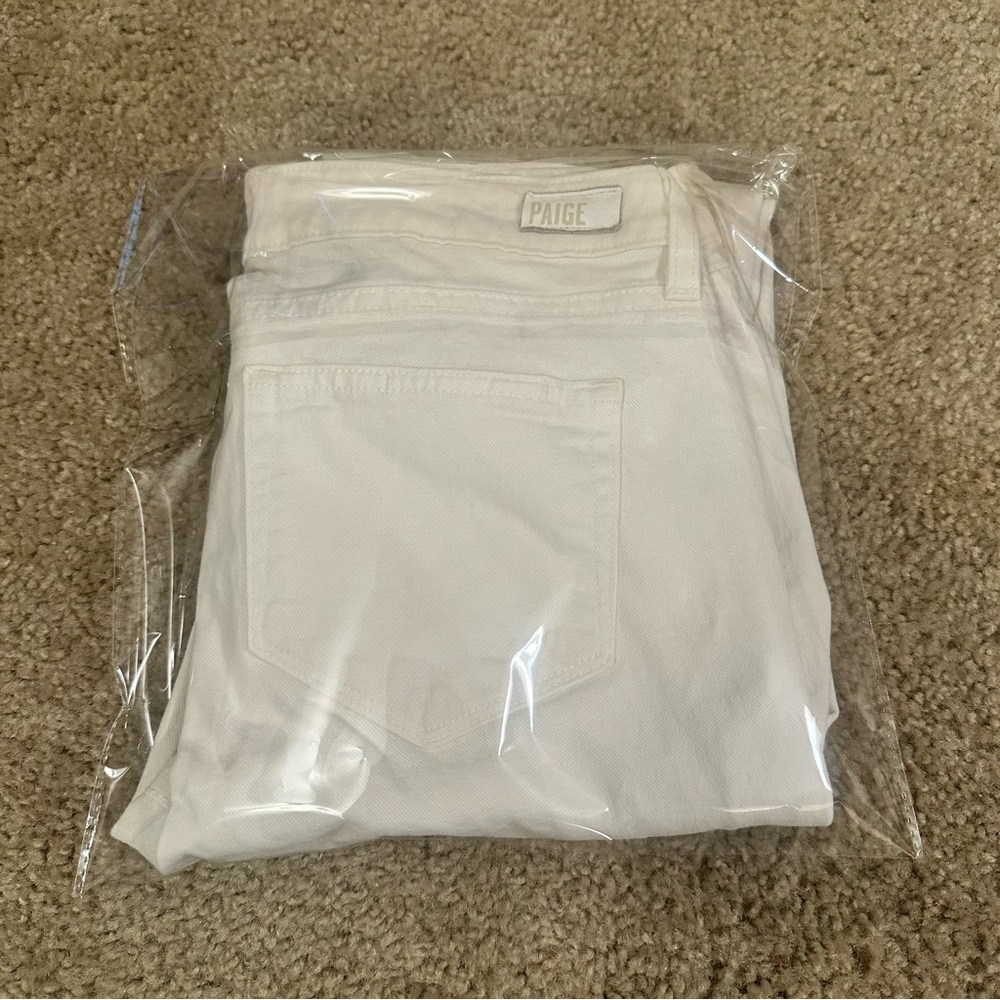 Paige White Women's Jeans Skyline Ankle Peg Size 28 Inseam 28 Pants Old Money - Picture 10 of 10